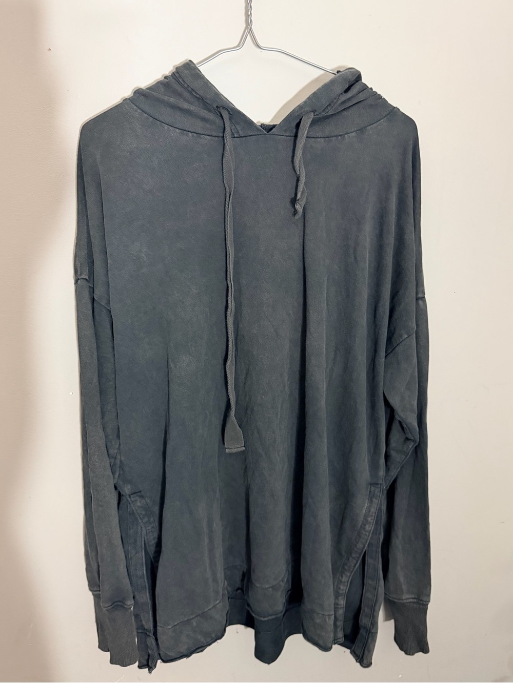 Aerie cotton hoodie baggy oversized faded